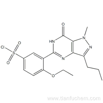 5-(5-Chlorosulfonyl-2-ethoxyphenyl)-1-methyl-3-propyl-1,6-dihydro-7H-pyrazolo[4,3-d]pyrimidin-7-one CAS 139756-22-2